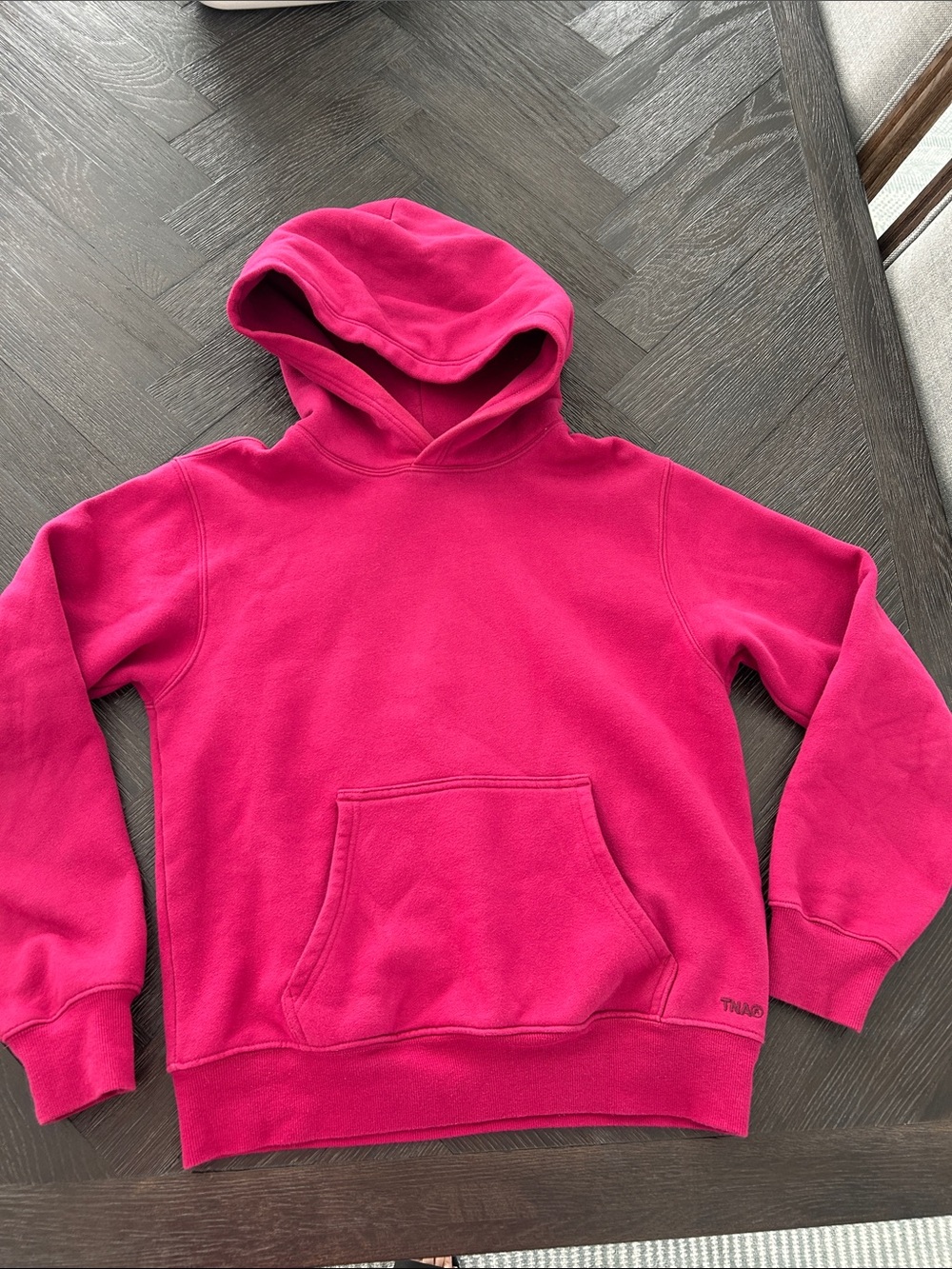 Aritzia TNA Fuchsia Hooded Sweatshirt